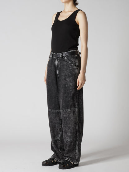 8OZ DENIM CHEMICAL WASH WORK PANTS