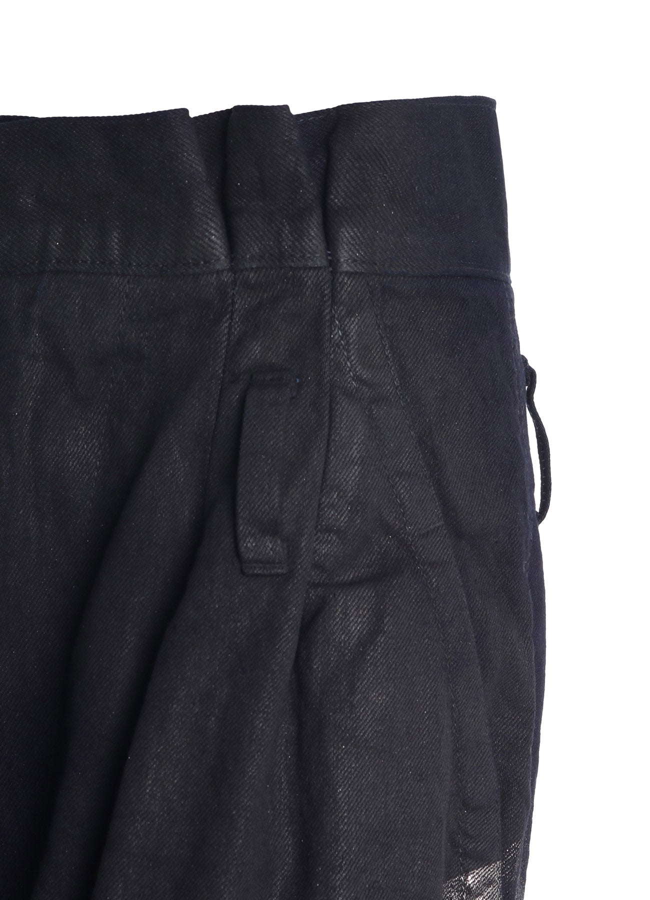 8OZ DENIM FOIL PRINT HALF PANTS