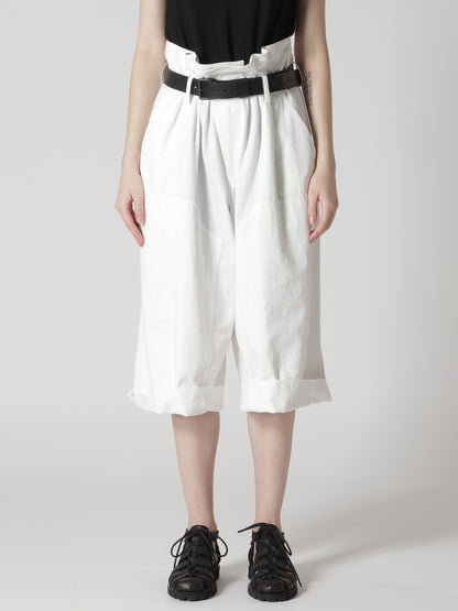 C/LI/RA POPLIN HALF PANTS