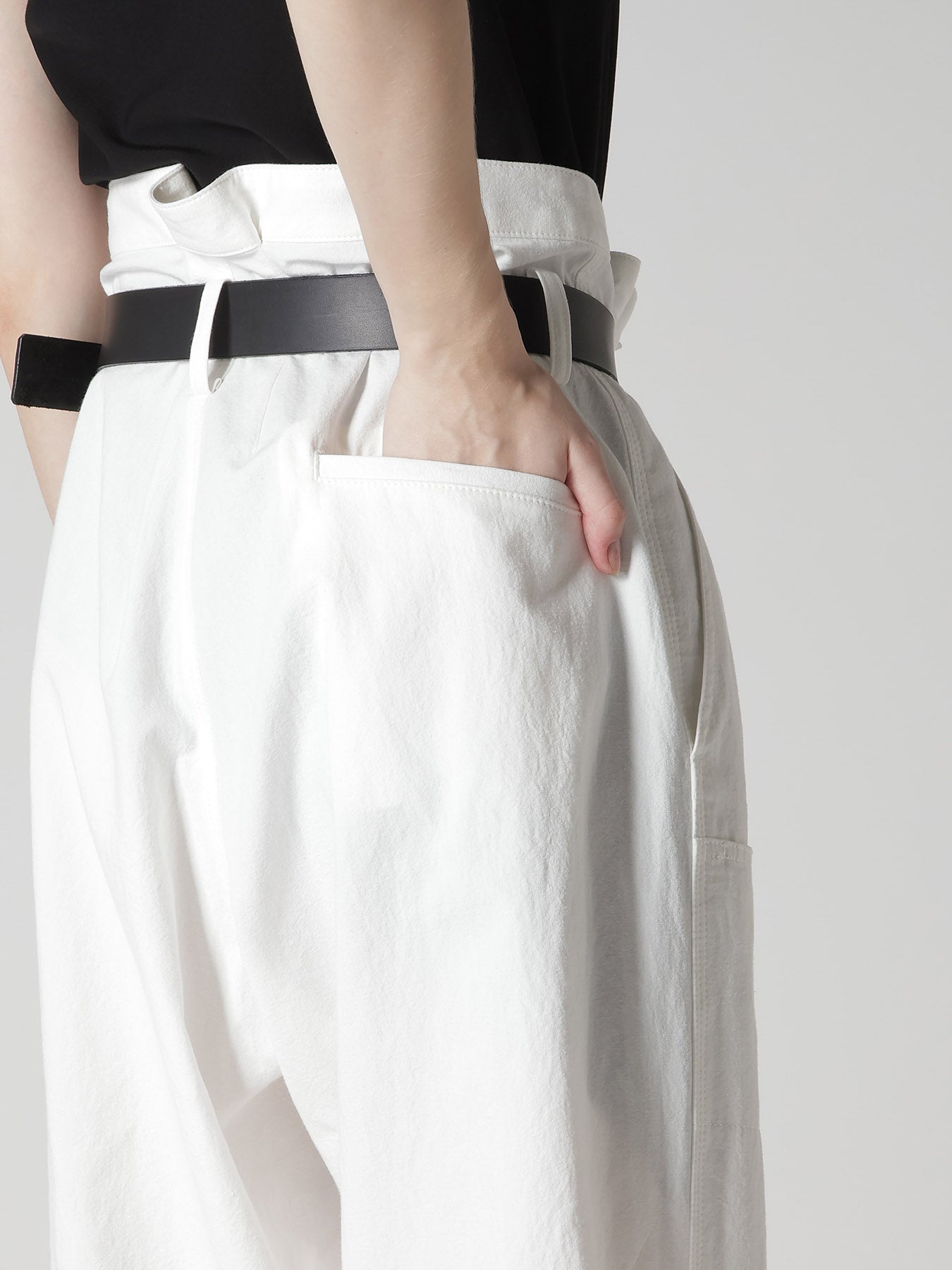 C/LI/RA POPLIN HALF PANTS