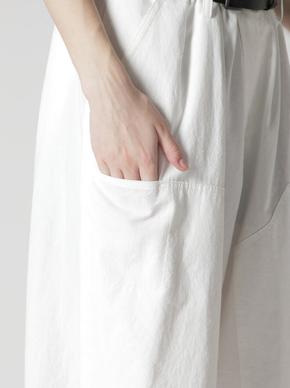 C/LI/RA POPLIN HALF PANTS