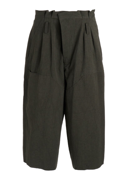 C/LI/RA POPLIN HALF PANTS
