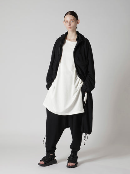 COTTON INLAY RIB HEM PANTS