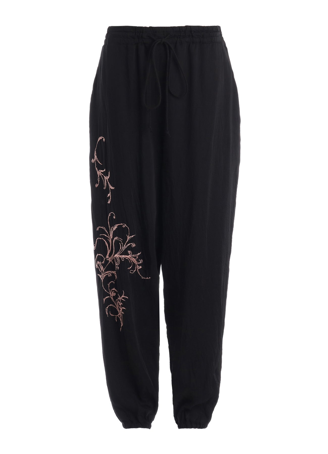 CU/ DUNGAREE TWILL BOTANICAL JOGGER PANTS