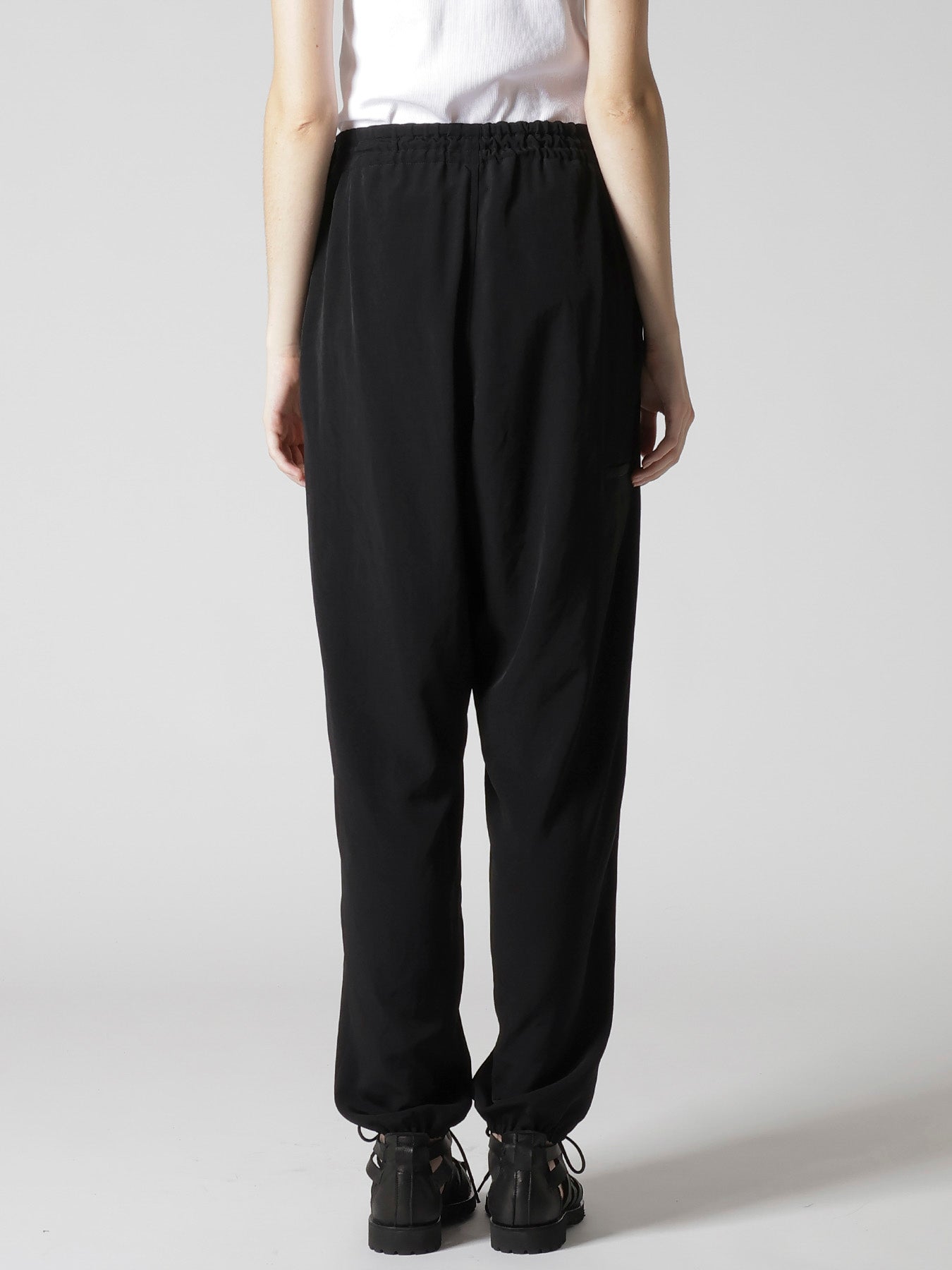 TA/PE CREPE DE CHINE JOGGER PANTS