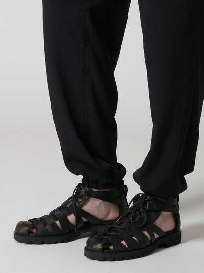 TA/PE CREPE DE CHINE JOGGER PANTS