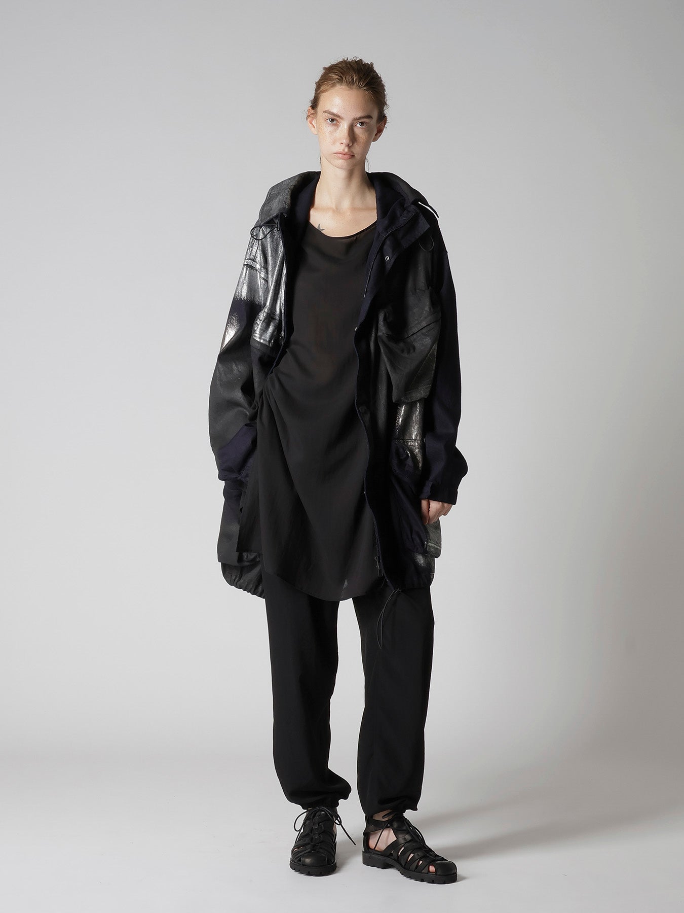 TA/PE CREPE DE CHINE JOGGER PANTS