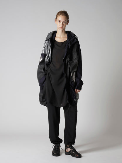 TA/PE CREPE DE CHINE JOGGER PANTS