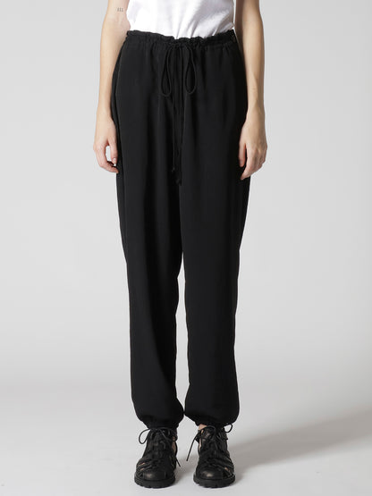 TA/PE CREPE DE CHINE JOGGER PANTS