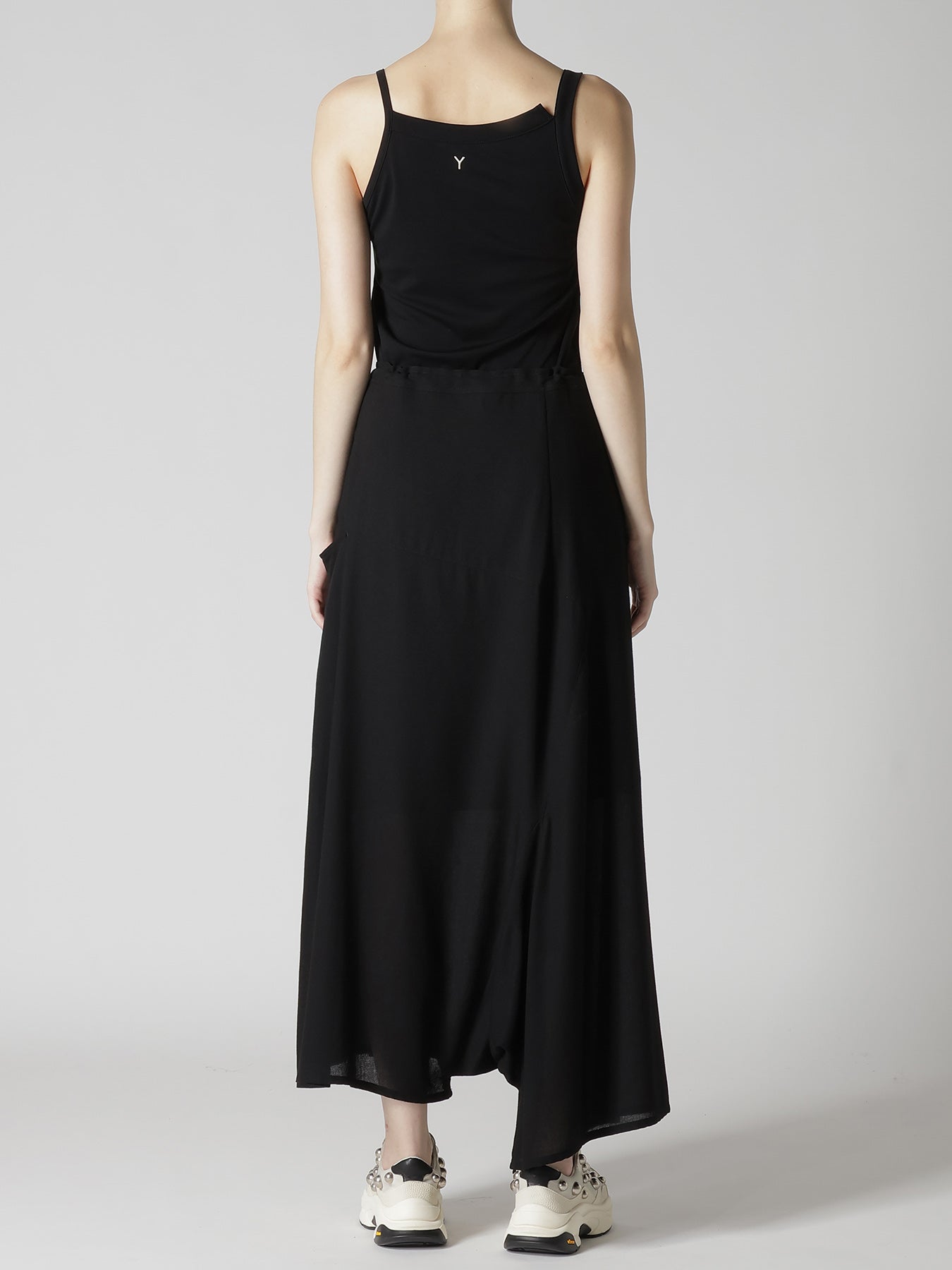 RY/NY GAUZE ASYMMETERIC PANTS WITH GUSSET