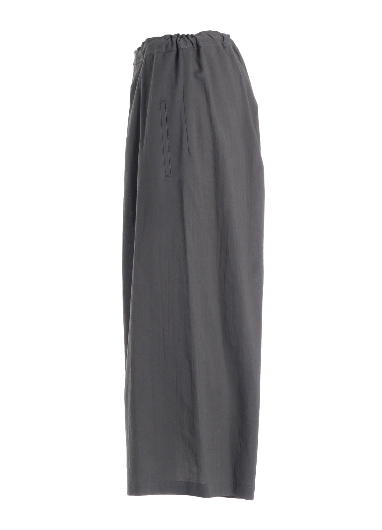 COTTON VOILE VIYELLA FRONT TUCK WIDE PANTS – THE SHOP YOHJI YAMAMOTO