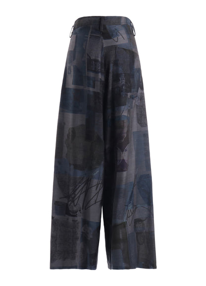 CU/DUNGAREE LIGHT TWILL LONG STRAIGHT PANTS