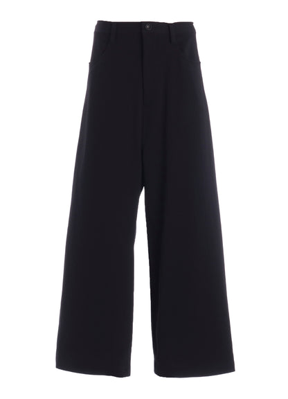 COTTON INLAY LONG STRAIGHT PANTS