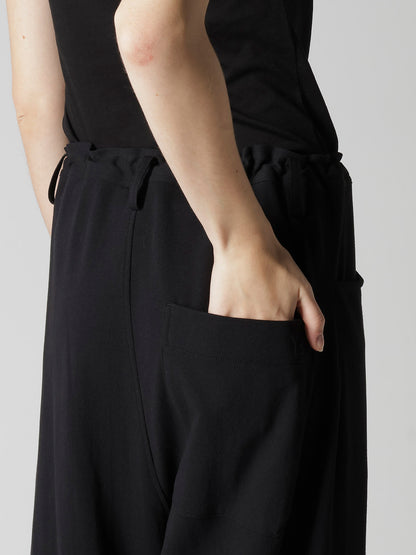 COTTON INLAY LONG STRAIGHT PANTS