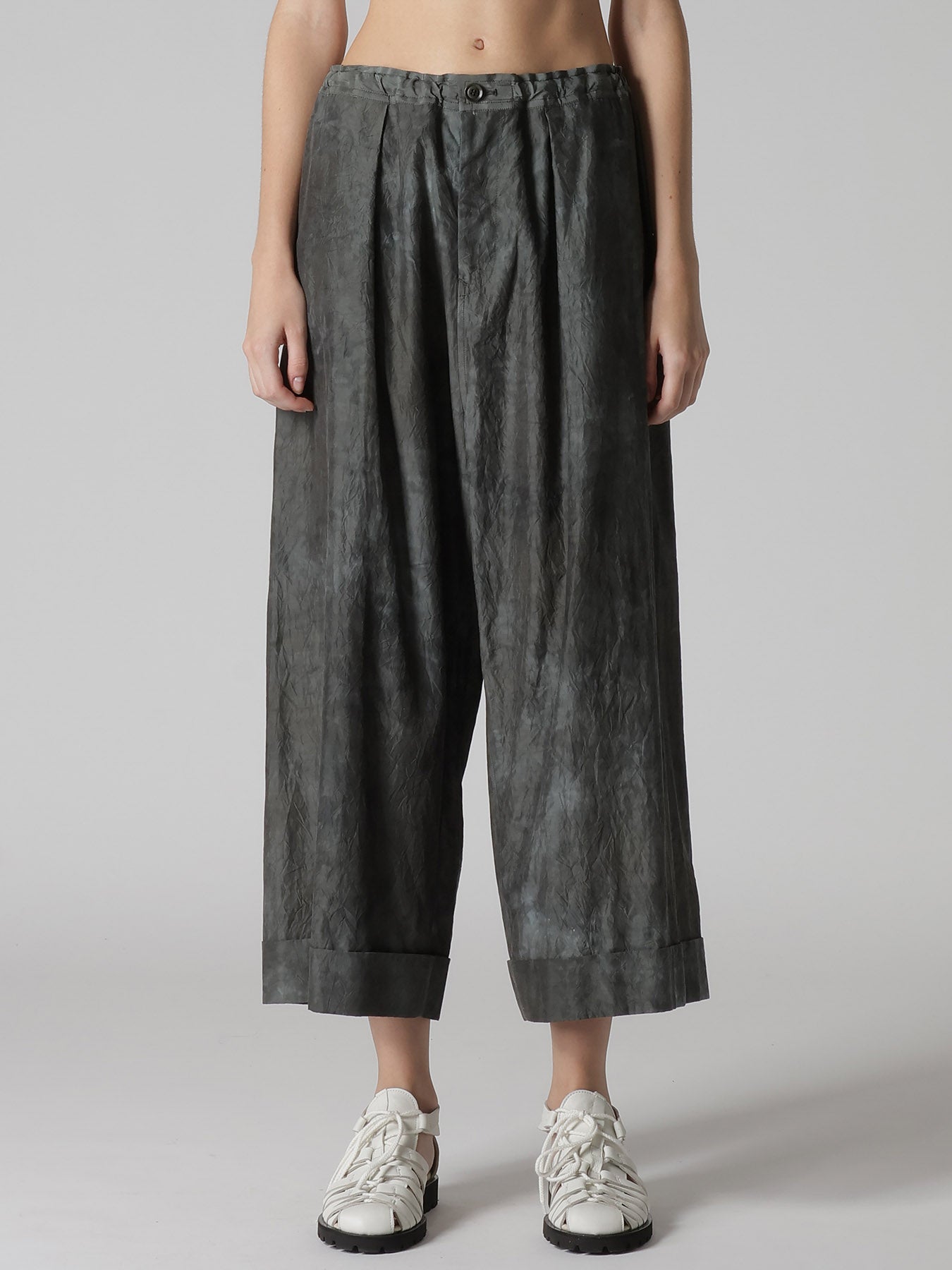 "CHUSEN" FRONT TUCK PANTS