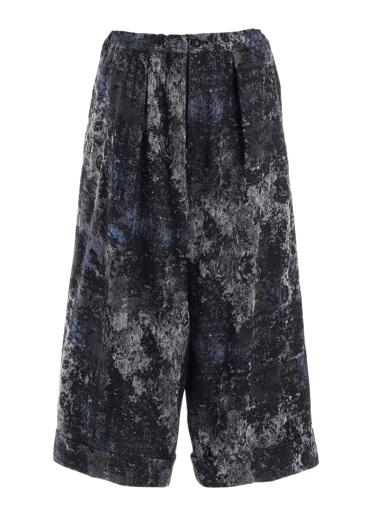 RUG PATTERN JACQUAR FRONT TUCK MACKIN PANTS