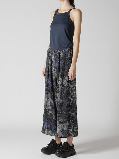 RUG PATTERN JACQUAR FRONT TUCK MACKIN PANTS