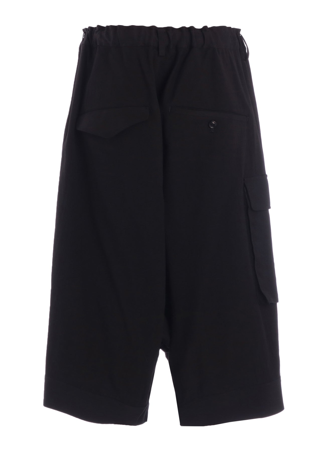 CROSS WEAVE GABARDINE HEM CUFFS SAROUEL PANTS