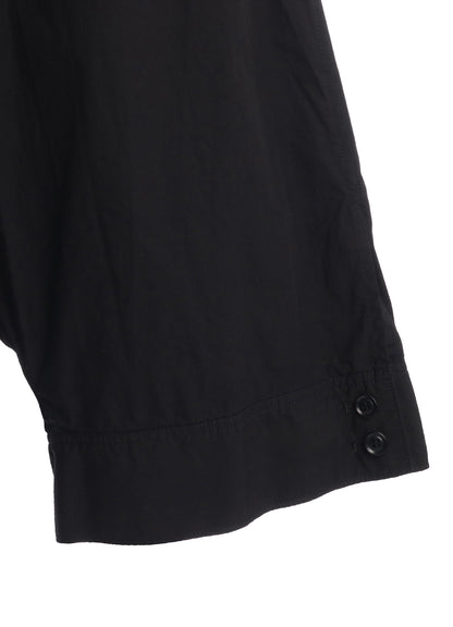 COTTON TYPEWRITER HEM CUFFS SAROUEL PANTS