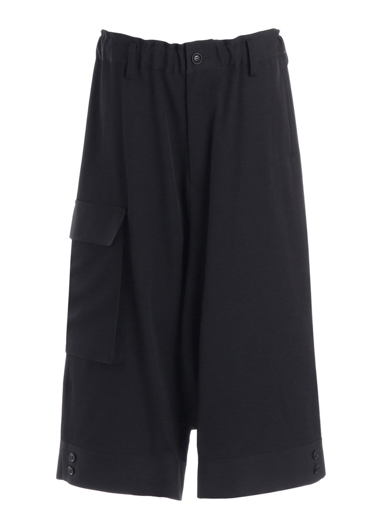 WOOL GABARDINE HEM CUFFS SAROUEL PANTS – THE SHOP YOHJI YAMAMOTO