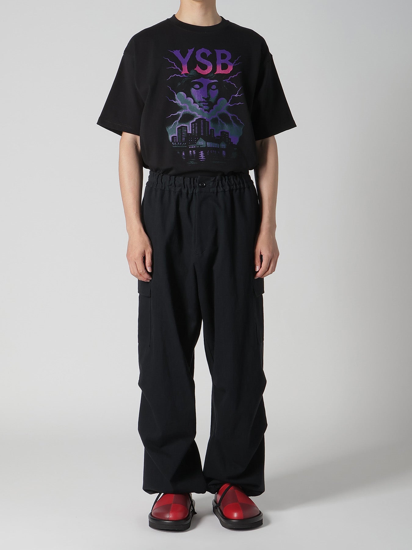 HARD TWISTED NIDOM BIO WASH CARGO PANTS