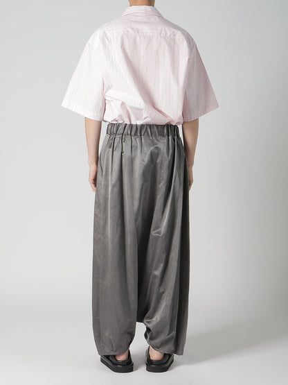 BLEACH SATIN BALLOON PANTS