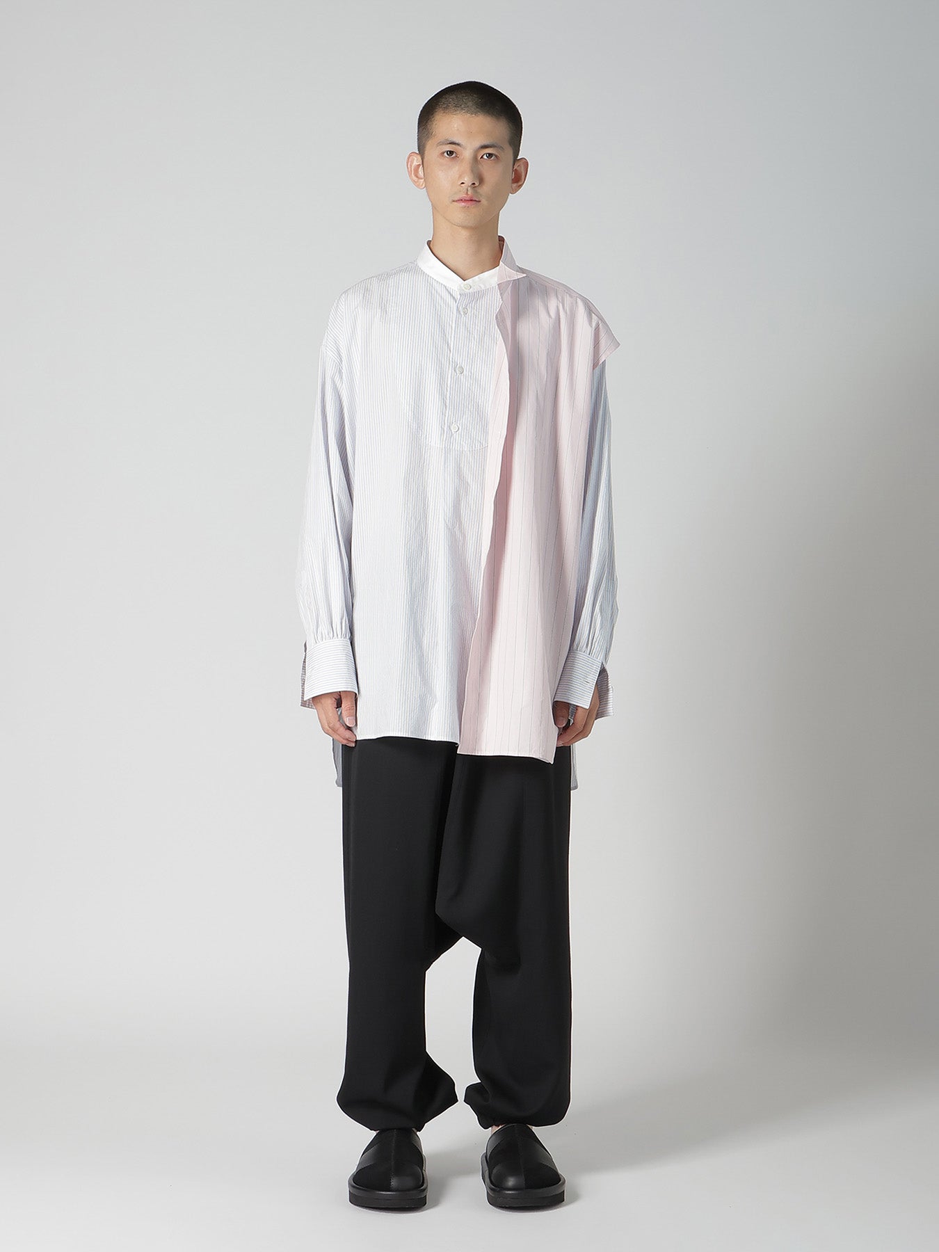 WOOL GABARDINE SAROUEL PANTS – THE SHOP YOHJI YAMAMOTO