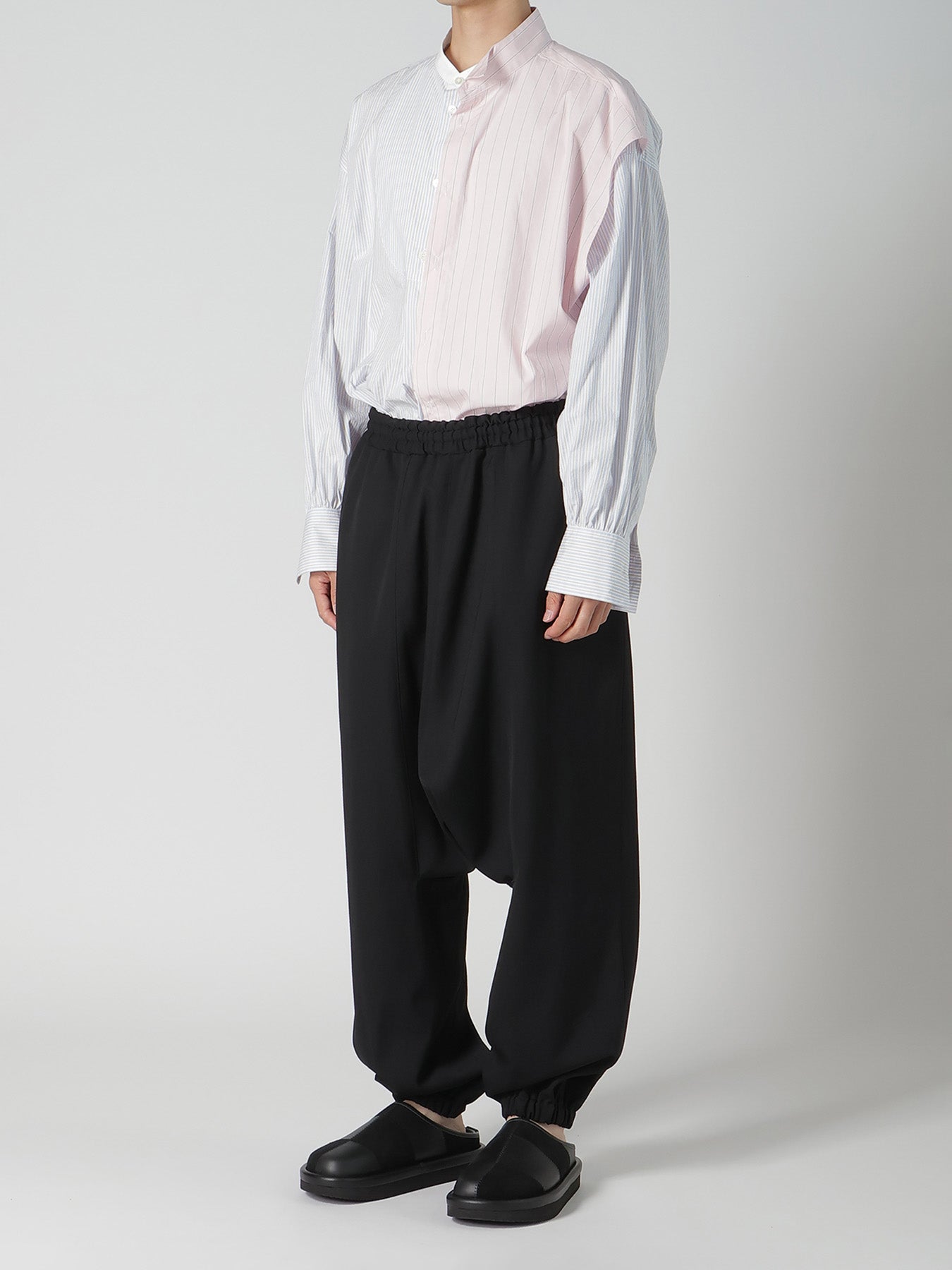 WOOL GABARDINE SAROUEL PANTS – THE SHOP YOHJI YAMAMOTO