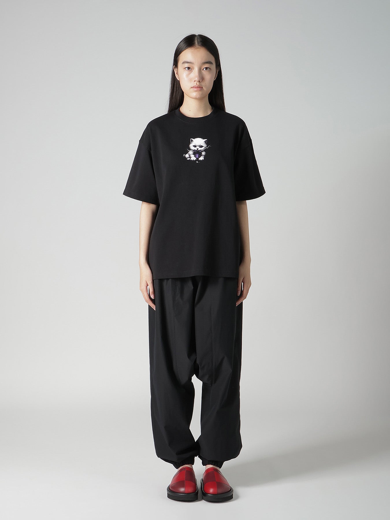 STRETCH TAFTA SAROUEL PANTS