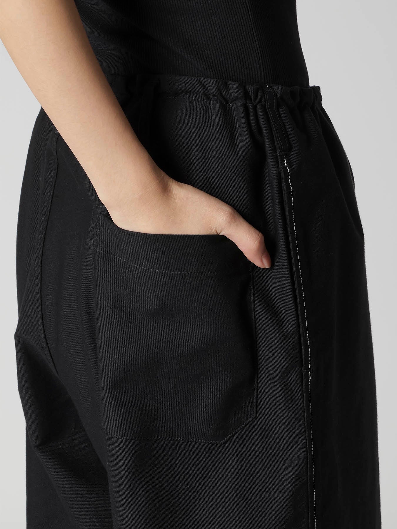 COTTON TWILL Y'S STITCH STRING PANTS – THE SHOP YOHJI YAMAMOTO