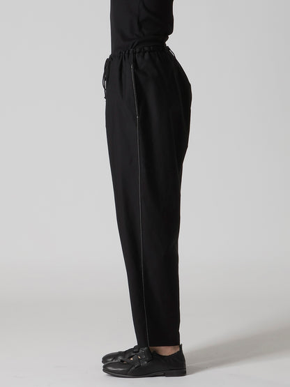COTTON TWILL Y'S STITCH STRING PANTS
