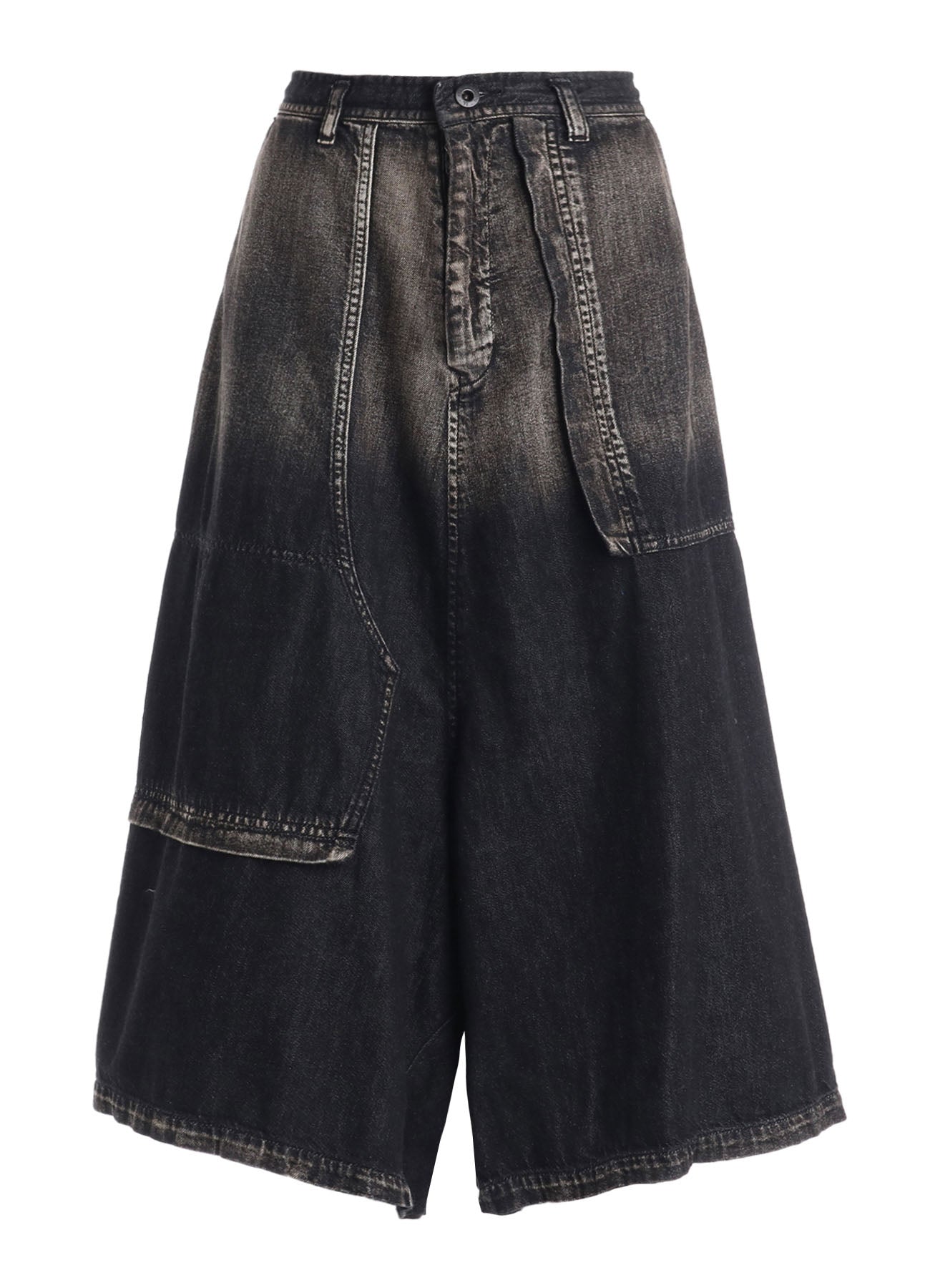 8OZ SPOTTED DENIM SAROUEL PANTS – THE SHOP YOHJI YAMAMOTO