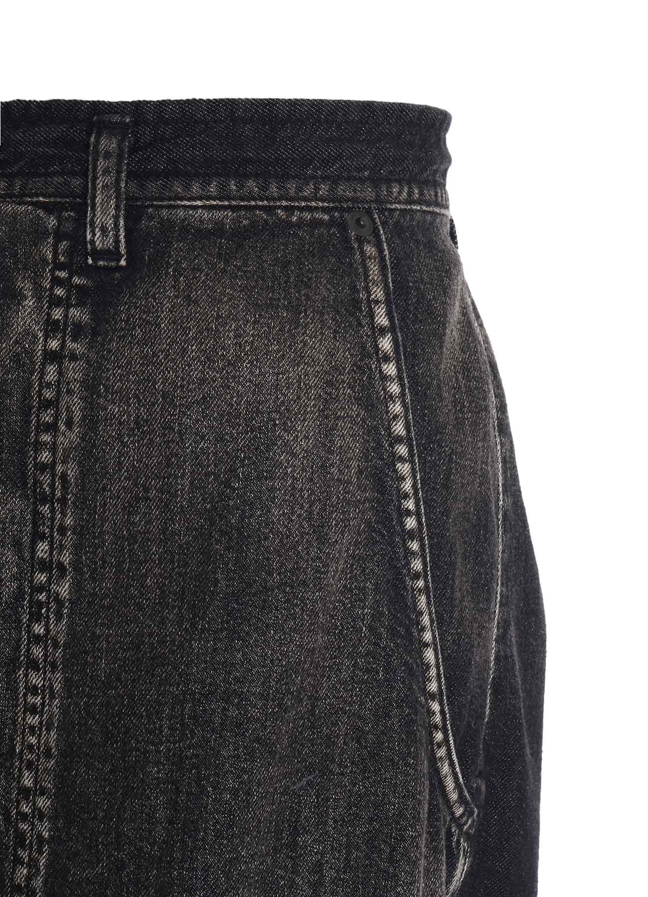 8OZ SPOTTED DENIM SAROUEL PANTS