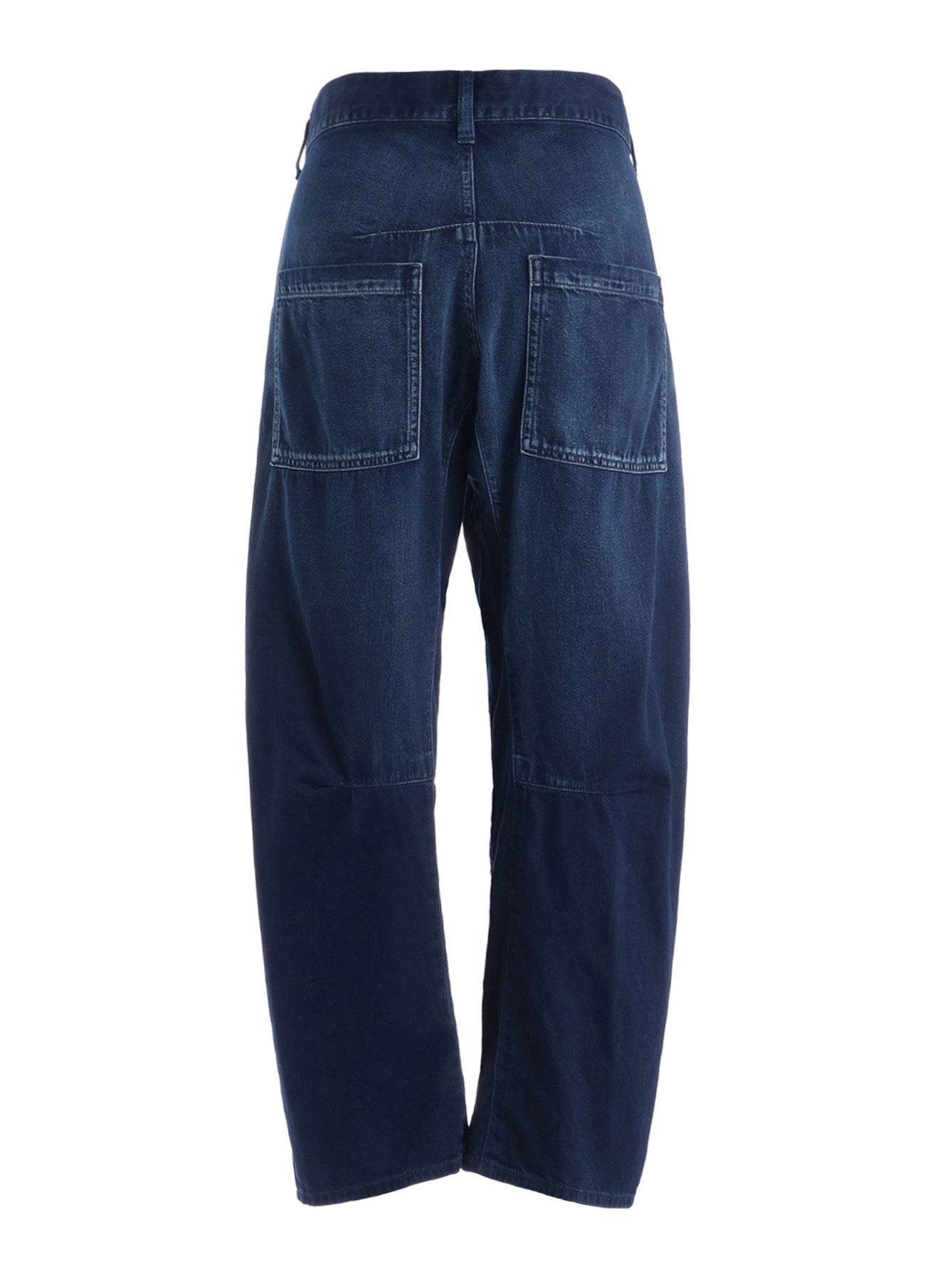 8OZ SPOTTED DENIM WIDE PANTS WITH GUSSET – THE SHOP YOHJI YAMAMOTO