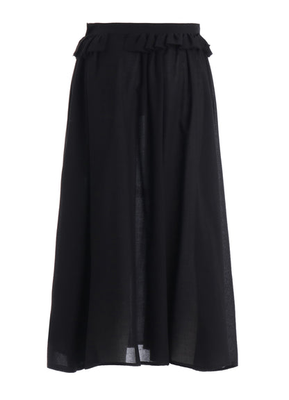 RY/NY GAUZE GATHER SKIRT