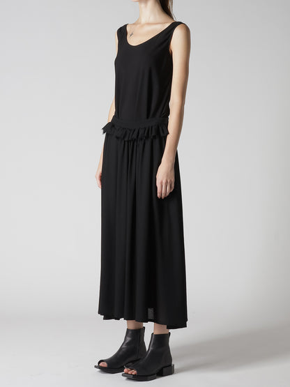 RY/NY GAUZE GATHER SKIRT