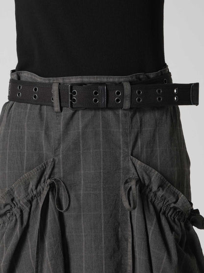 COTTON PLAID GATHER CLOTH S