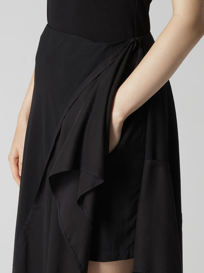 LAYERED COMBINATION SKIRT