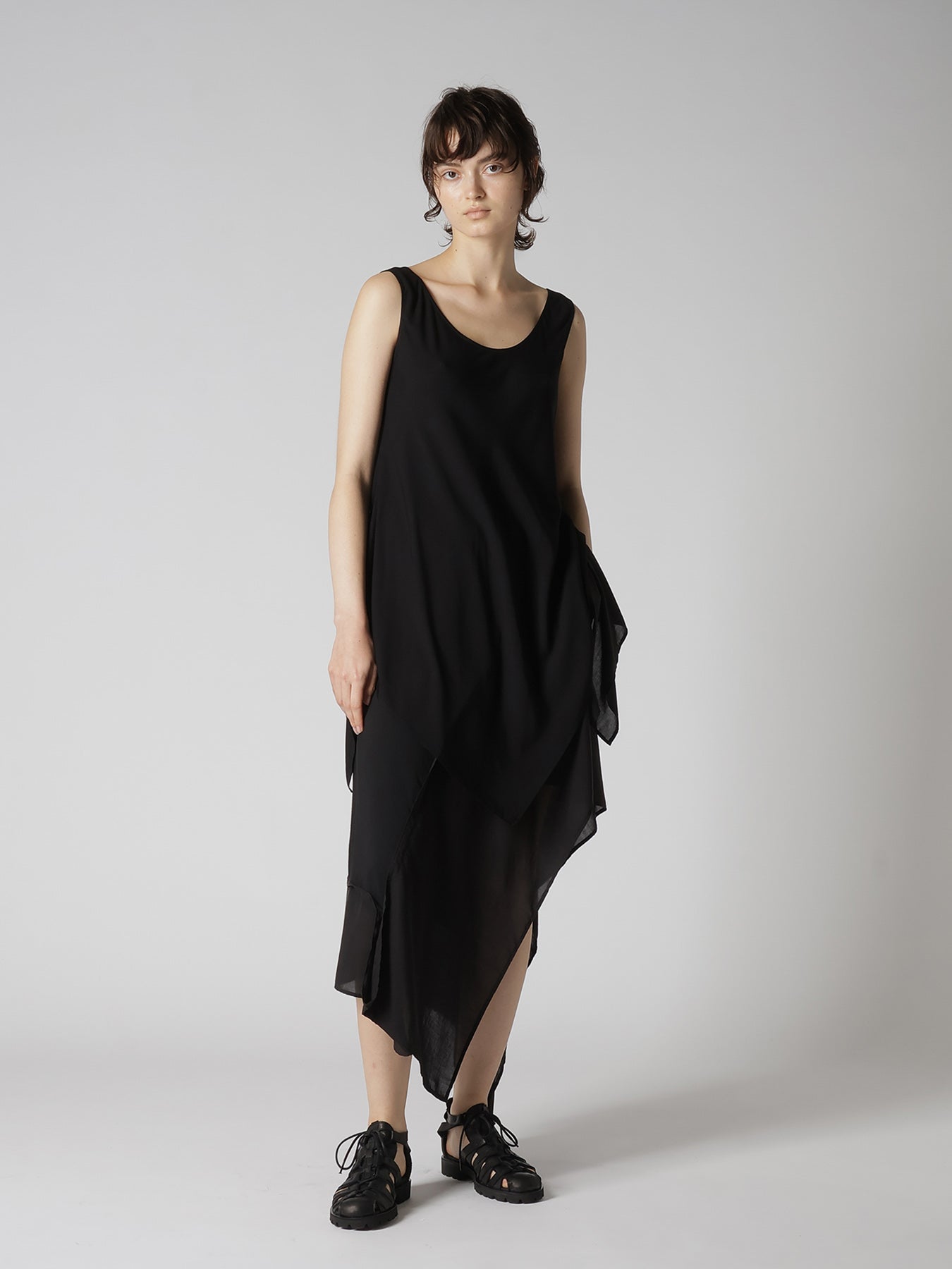 LAYERED COMBINATION SKIRT