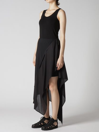 LAYERED COMBINATION SKIRT