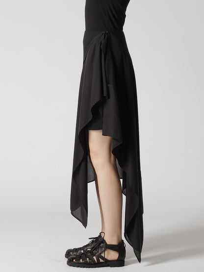 LAYERED COMBINATION SKIRT