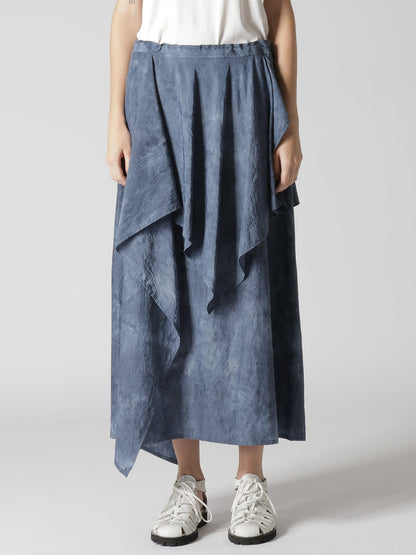 "CHUSEN" DRAPE SKIRT
