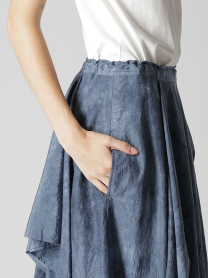 "CHUSEN" DRAPE SKIRT