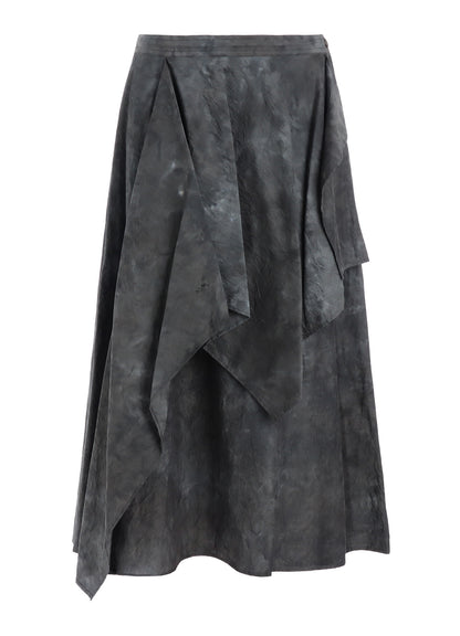 "CHUSEN" DRAPE SKIRT