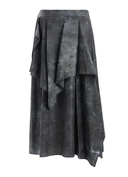 "CHUSEN" DRAPE SKIRT