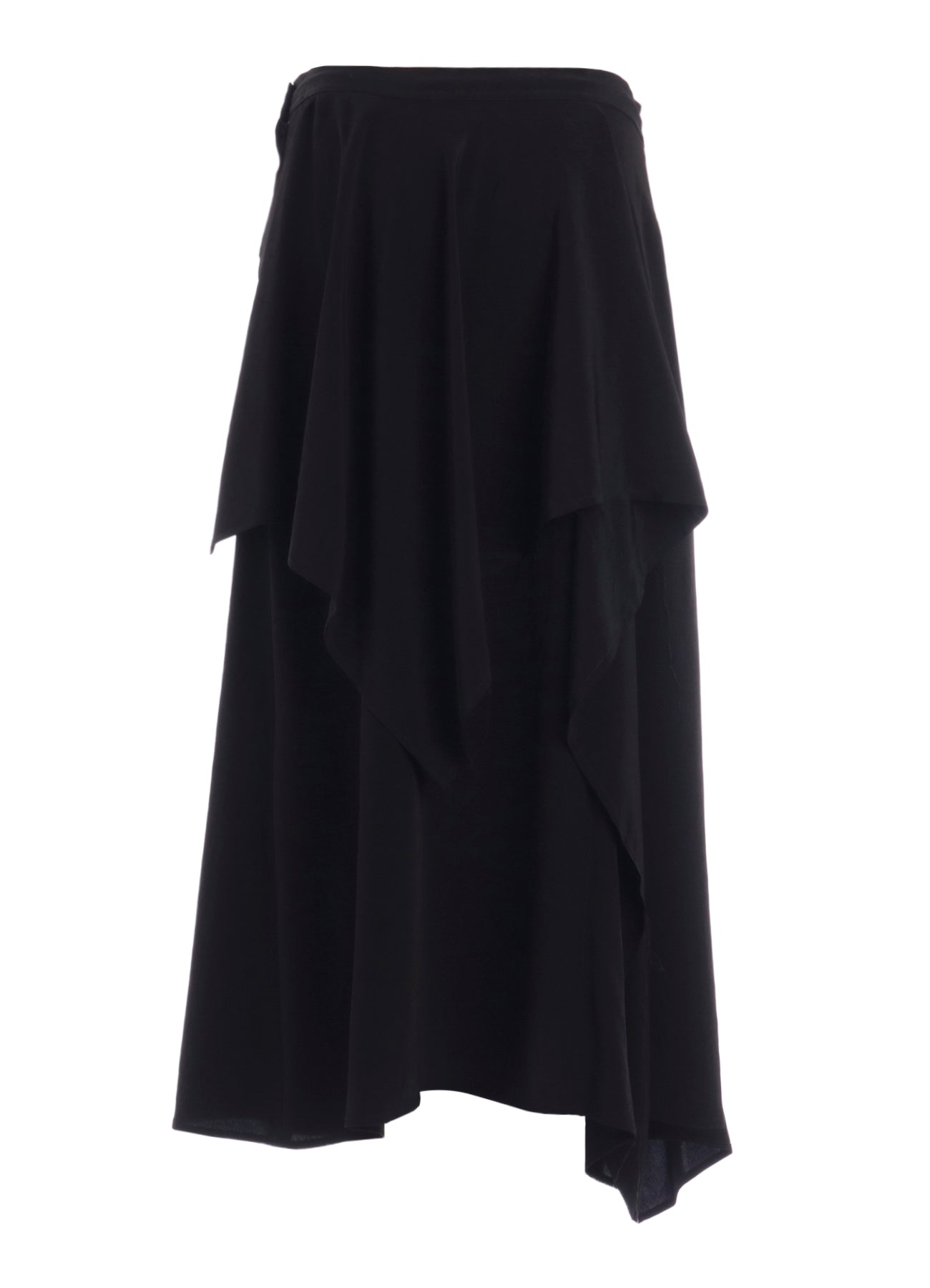 TA/PE CREPE DE CHINE DRAPE SKIRT – THE SHOP YOHJI YAMAMOTO