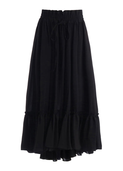 TA/PE GEORGETTE TIERED GATHERED SKIRT