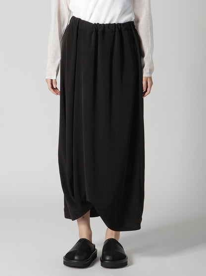 TA/PE SUPER VIYON TUSSER TUCK SKIRT