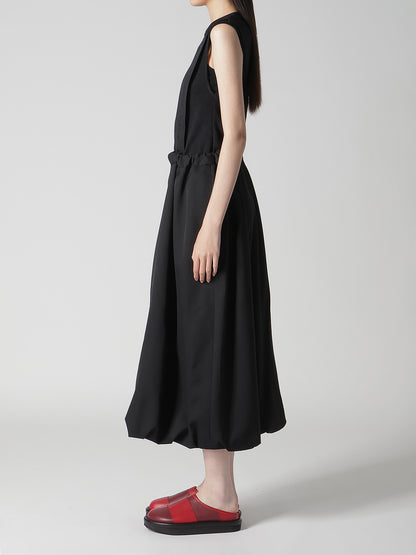 WOOL GABARDINE BALLLON SKIRT