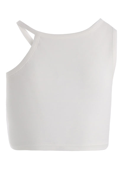 Y" EMBROIDERY CROPPED TEE